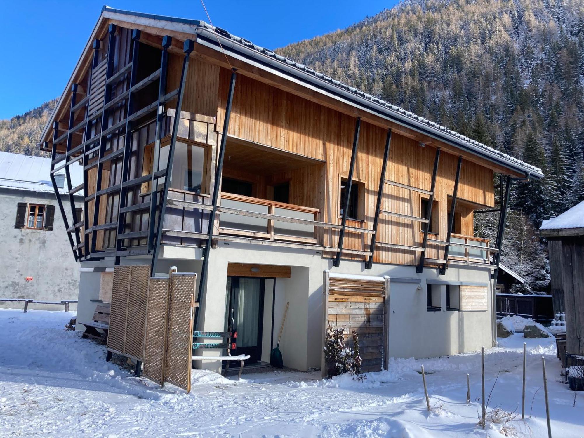 Chalet Walser A Vallorcine 13 Kms Chamonix France Bagian luar foto