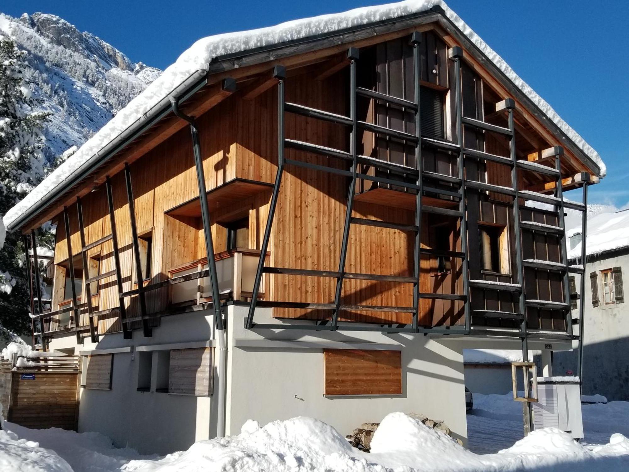 Chalet Walser A Vallorcine 13 Kms Chamonix France Bagian luar foto