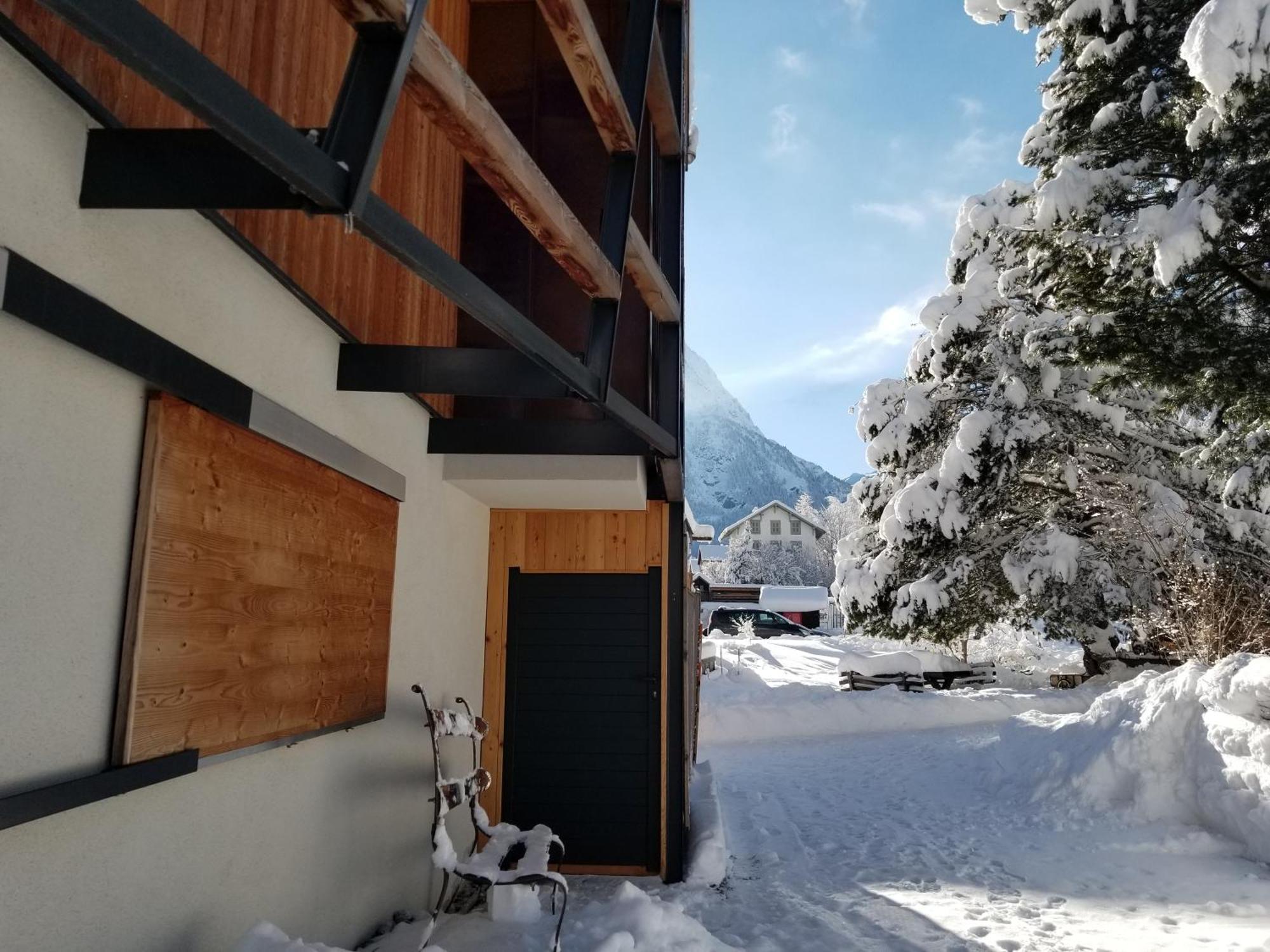Chalet Walser A Vallorcine 13 Kms Chamonix France Bagian luar foto