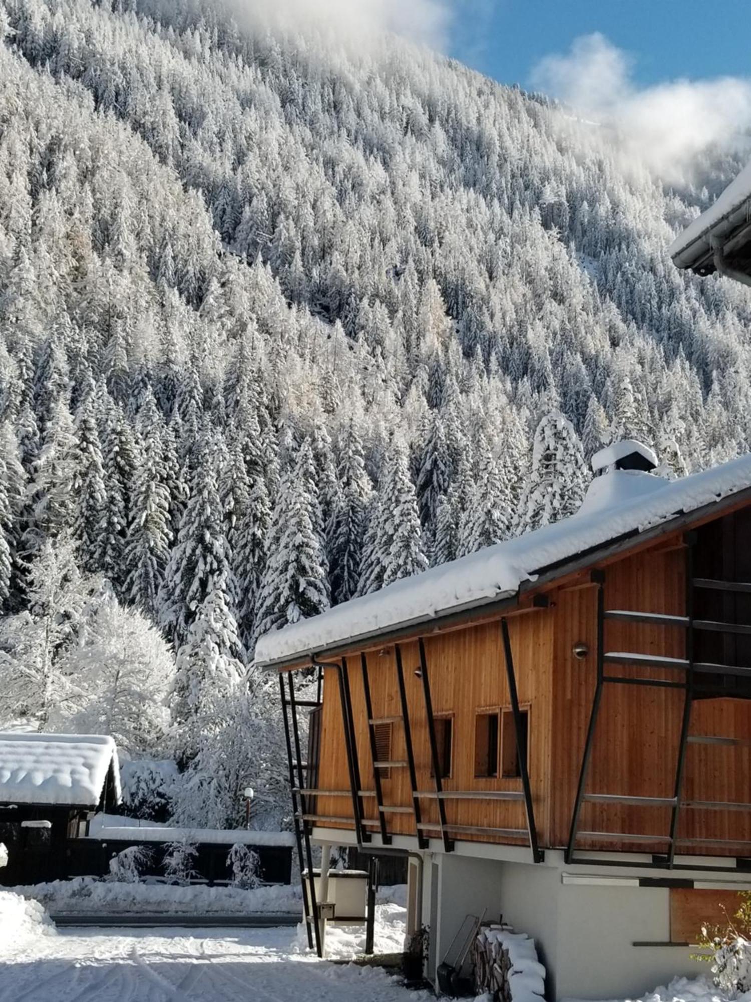 Chalet Walser A Vallorcine 13 Kms Chamonix France Bagian luar foto