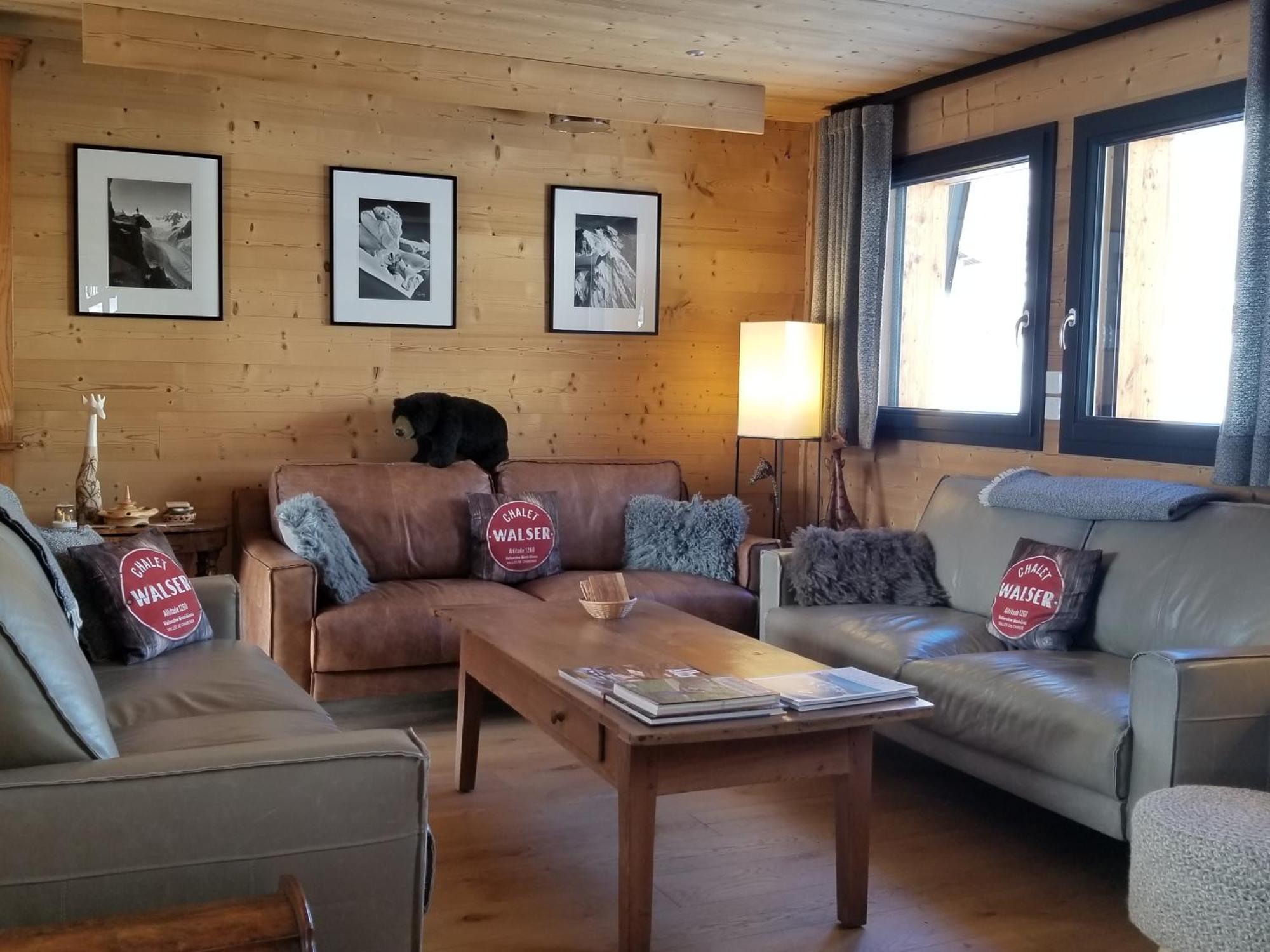 Chalet Walser A Vallorcine 13 Kms Chamonix France Bagian luar foto